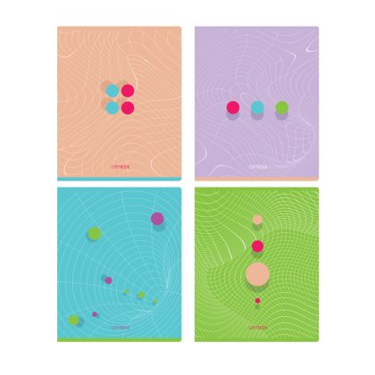 Тетрадь 48л., А5, клетка BG "Динамика", эконом Т5ск48 11040