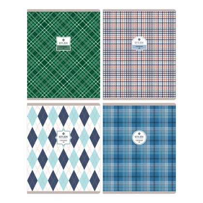 Тетрадь 48л., А5, клетка BG "Study", эконом Т5ск48 11860