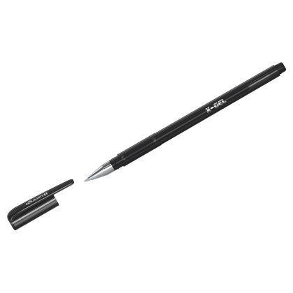 Ручка гелевая Berlingo "X-Gel" черная, 0,5мм CGp_50120