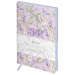 Ежедневник недатированный, А5, 136л., кожзам, Greenwich Line "Belles Fleurs. Bindweed", тон. блок, ц